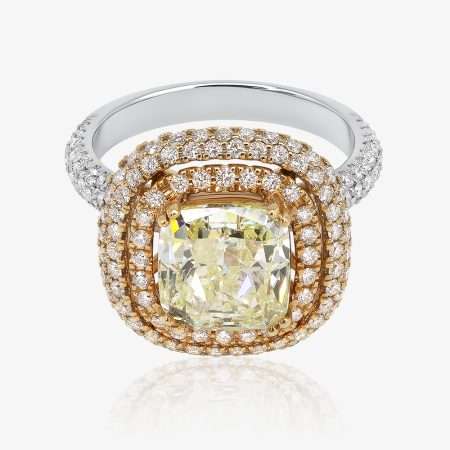 Classic Engagement Ring, White Gold S3