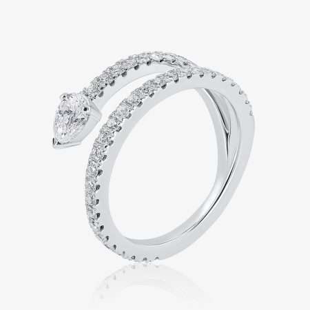 Special Diamond Ring, White Gold S2
