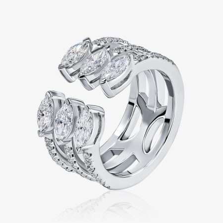Special Diamond Ring, White Gold S3