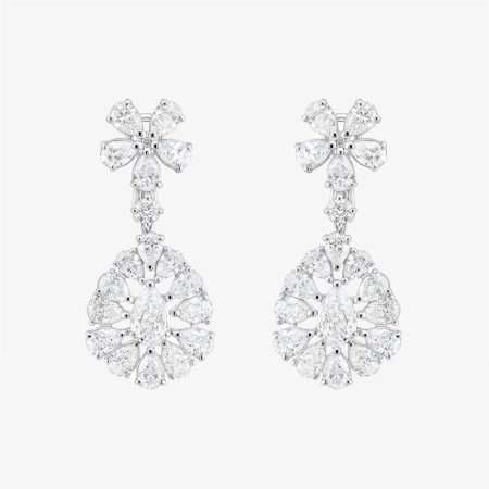 Special Collection Diamond Diamond Earring, White Gold S2