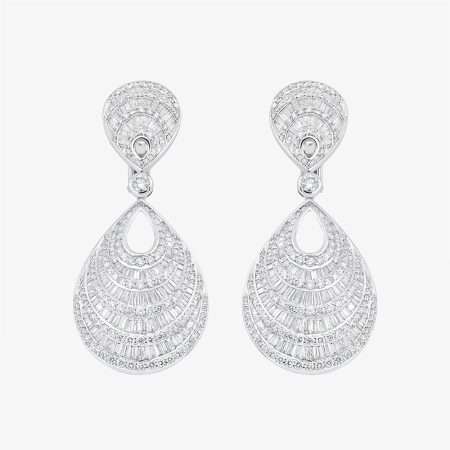 Special Collection Diamond Diamond Earring, White Gold S3