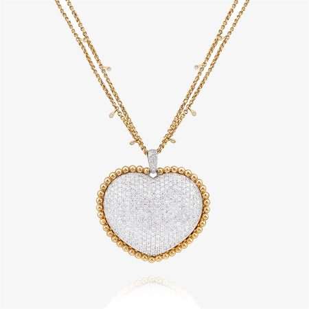 Vows Diamond Diamond Pendant, White Gold