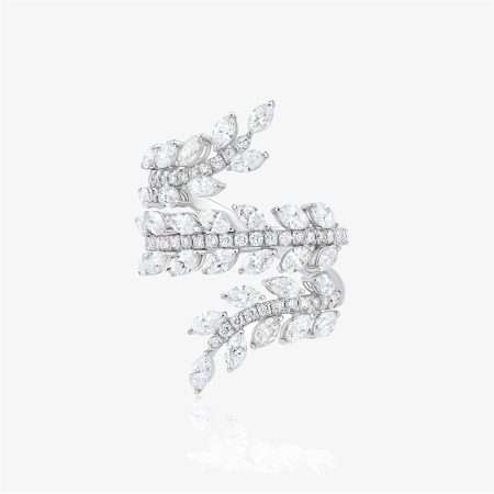 Special Diamond Ring, White Gold